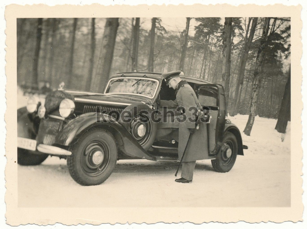 Mercedes Benz PKW Wehrmacht Offizier Löwenkopfsä