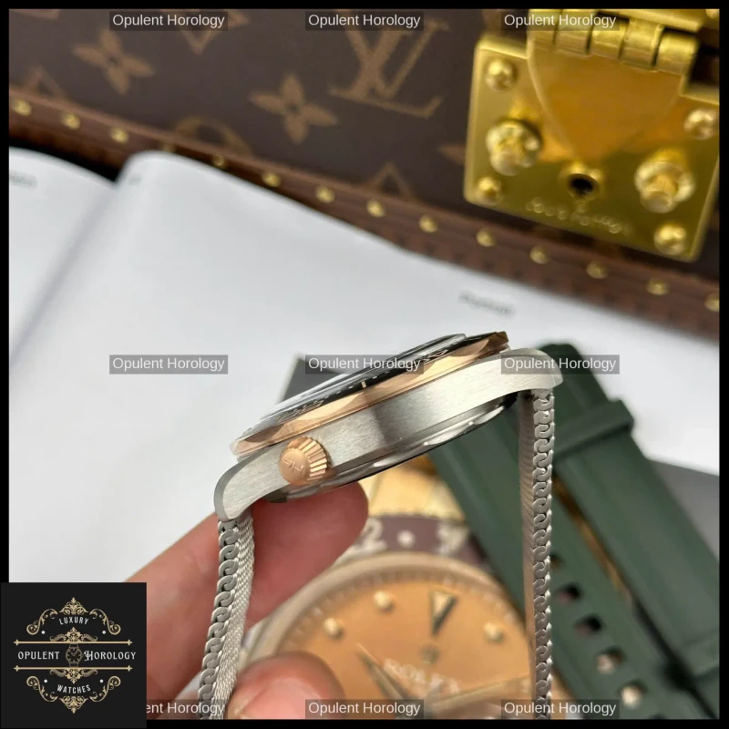 Omega Seamaster Diver 300 42mm Green Dial Automatic Calibre 8806 - Super Clone