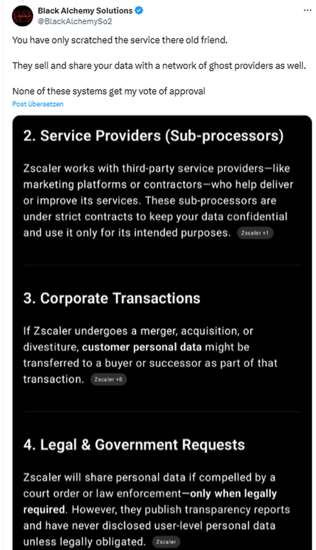 ZScaler sells user data