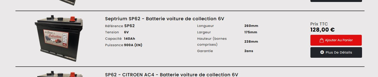 batterie traction