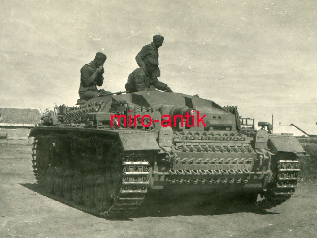 Foto, Panzer, Stug, Sturmgeschütz der LAH, Raum 