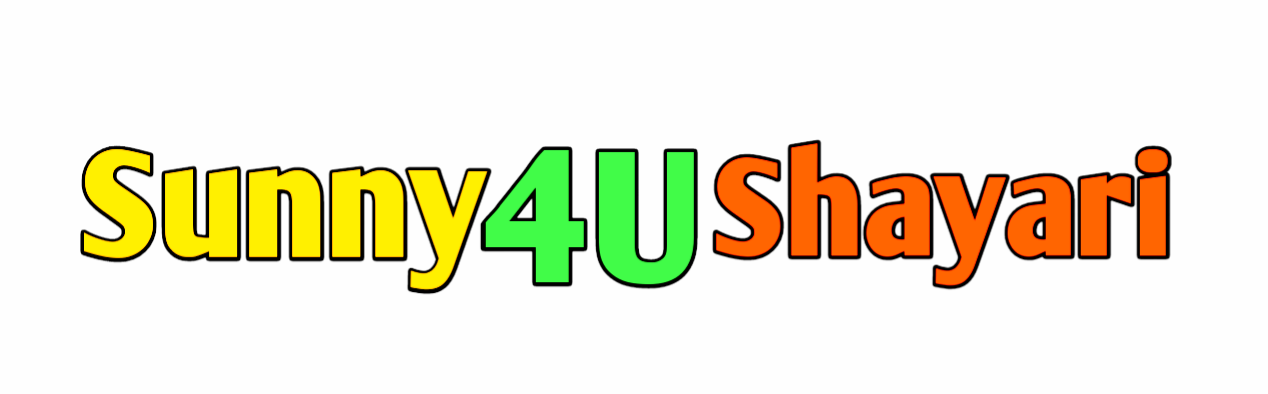 Sunny 4U Shayari 