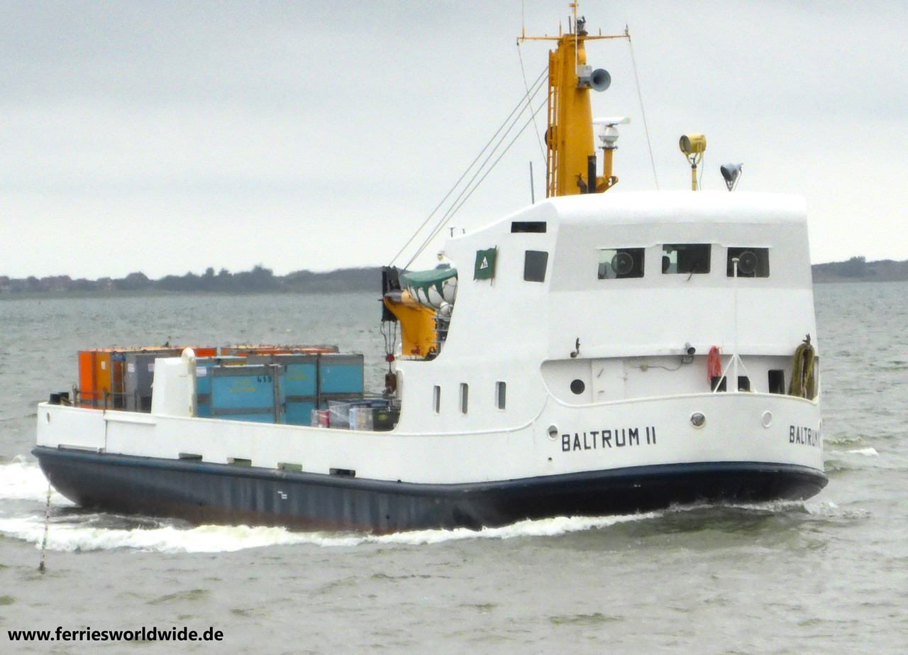 Baltrum Linie Frachtfähre Baltrum II