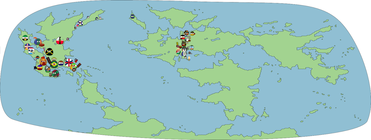 Countryballs du monde