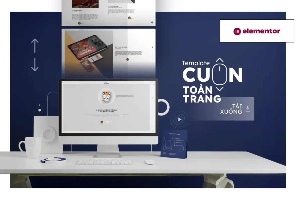 [Page Template] Full Page Scroll | Vanced Media