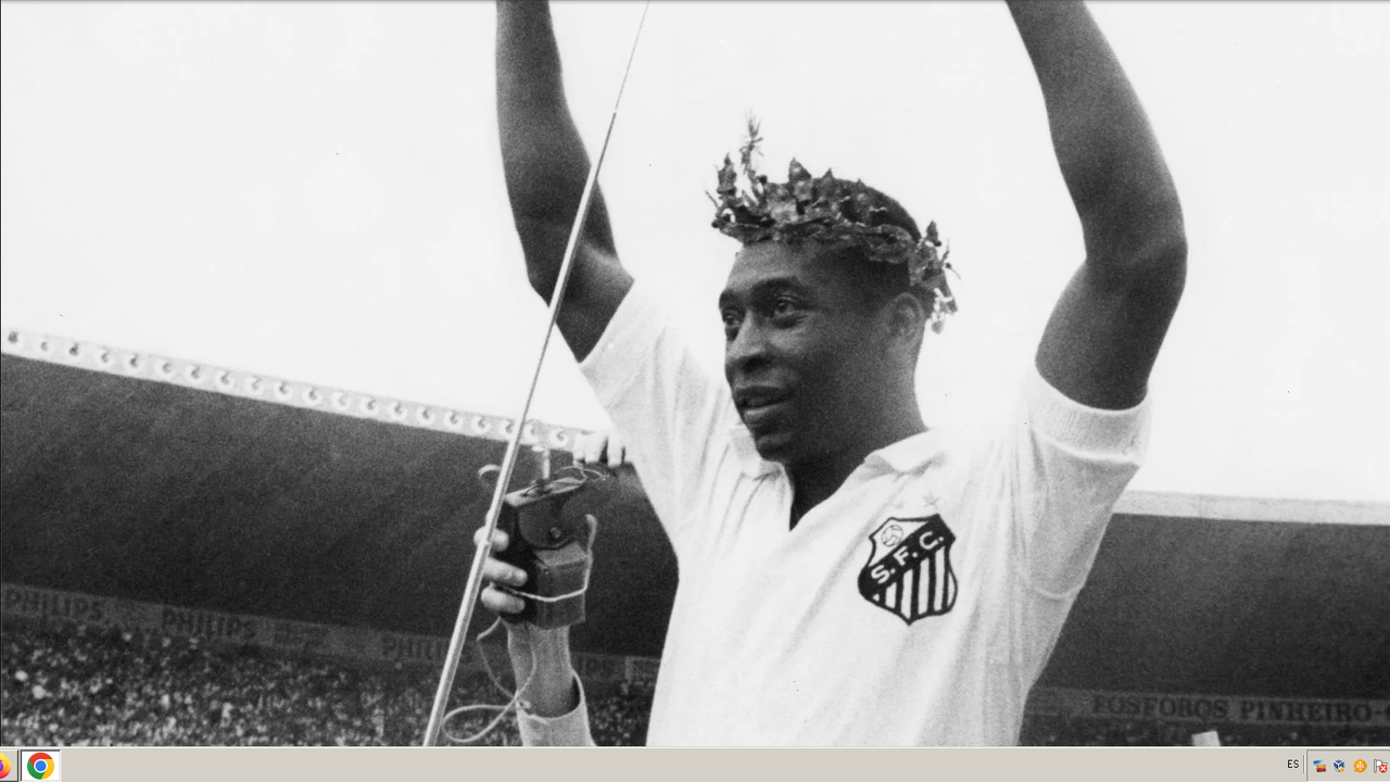 Santos de Brasil, el club de Pelé, pondrá una corona en su escudo para honrarlo