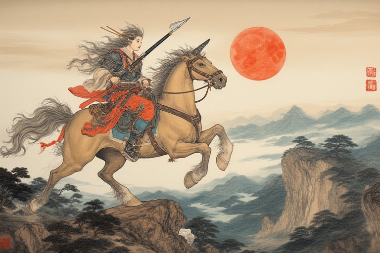 Arrival-of-Centaur-1987-Art-by-(22)
