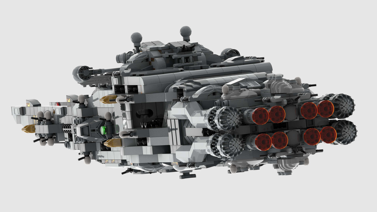 Vue arrière trois quart