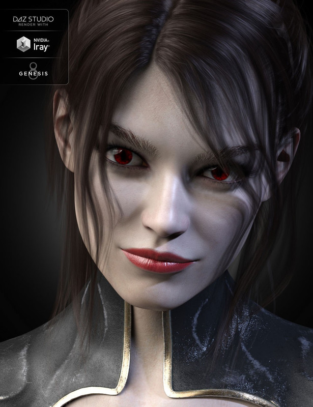 Rachelle Vamp HD for Genesis 3 & 8 Female