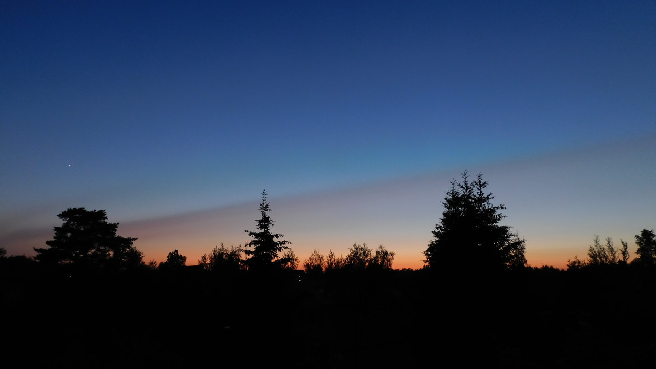 Дачный закат с Венерой, Полет (вариации по Мастеру), продажа 008