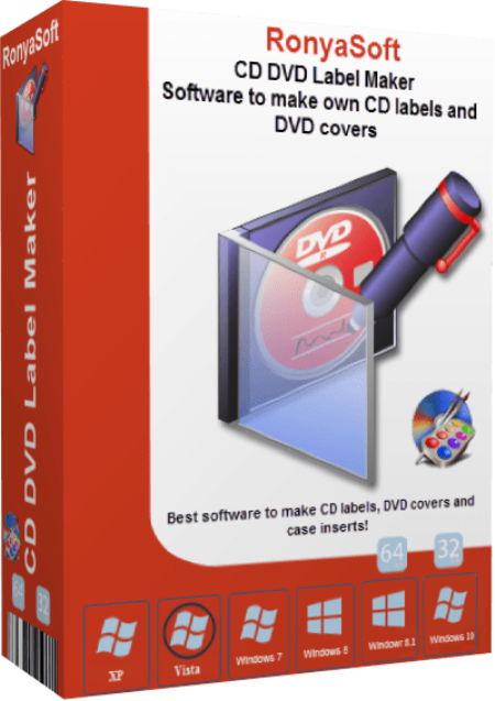 RonyaSoft CD DVD Label Maker v3.2.21 Multilingual