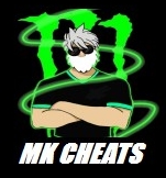 Cartoon character with green background