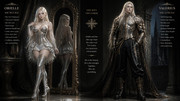 Orielle-is-as-Short-voluptuous-female-in-Gothic-corset-and-a-short-skirt-made-of-silver-with-Tall-h