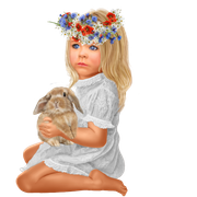 Baby-with-a-rabbit-27