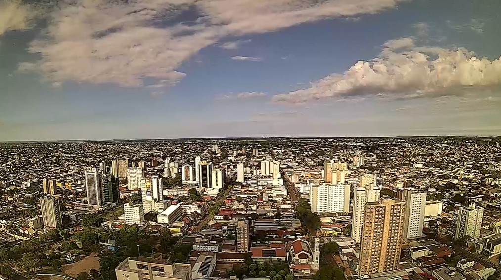 Campo Grande nesta manhã de sábado
