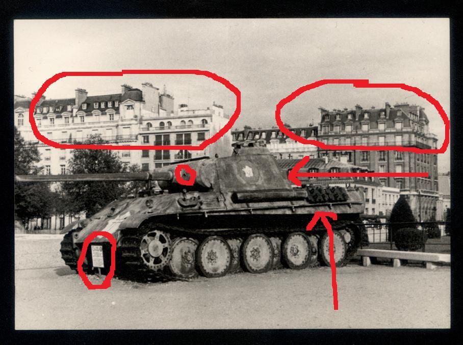 Frankreich Paris 1963 Panzer VI Tiger Königstige