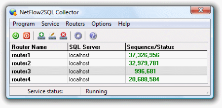 Yarovy NetFlow2SQL Collector 2.0.1052