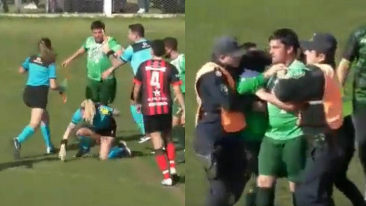 Jugador que golpeó cobardemente a una árbitra ya está detenido