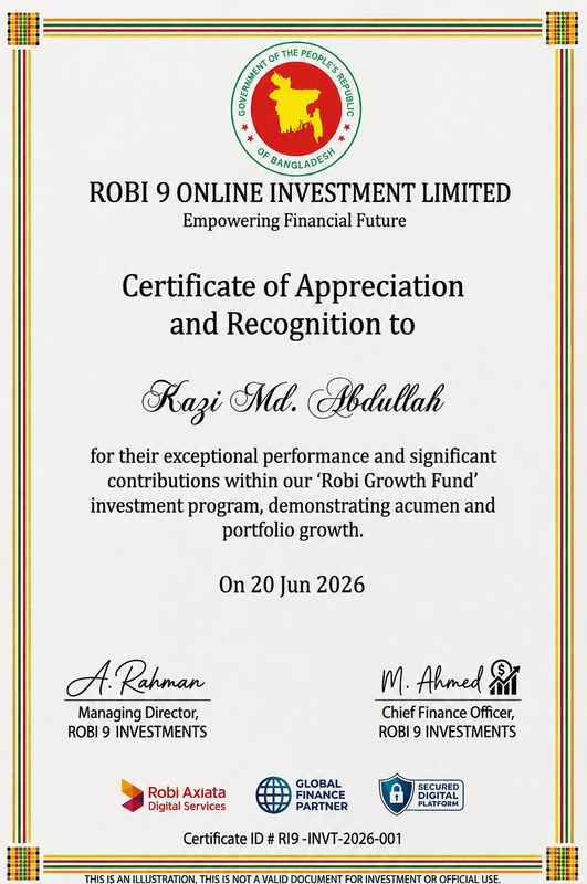 Government Registration Certificate