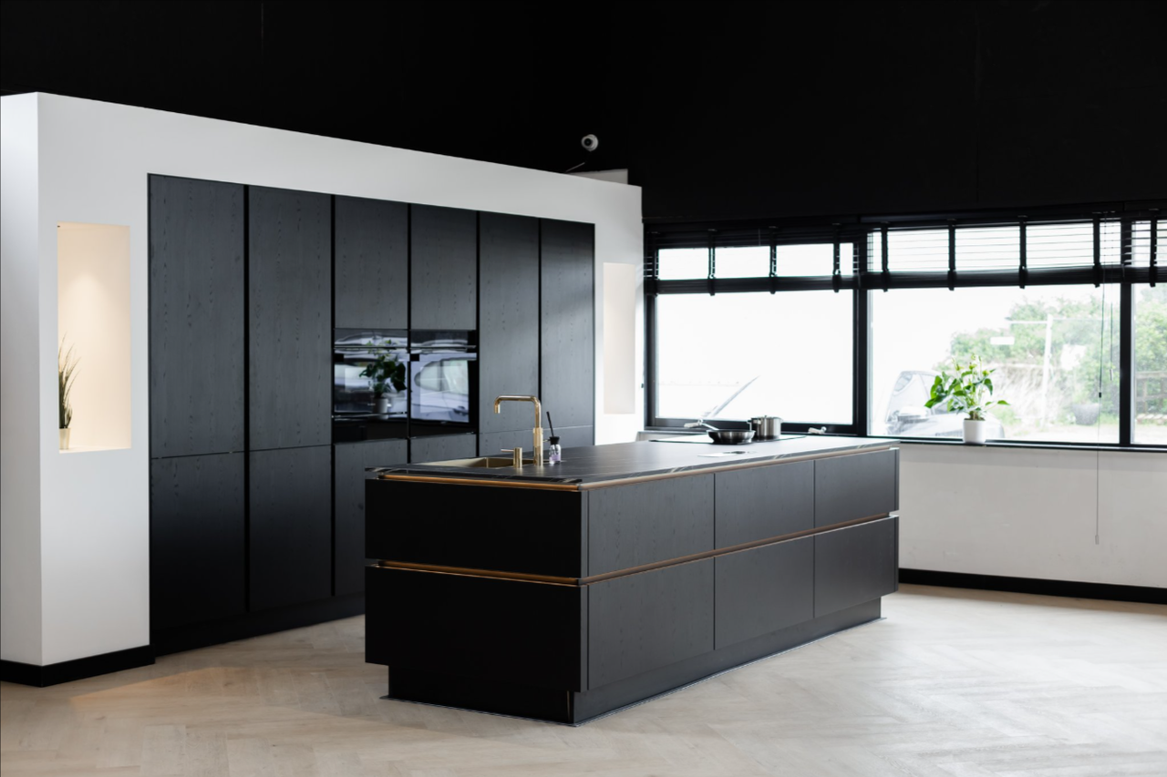 Showroom keuken met eiland