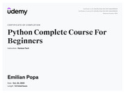 Python Complete Course For Beginners eng