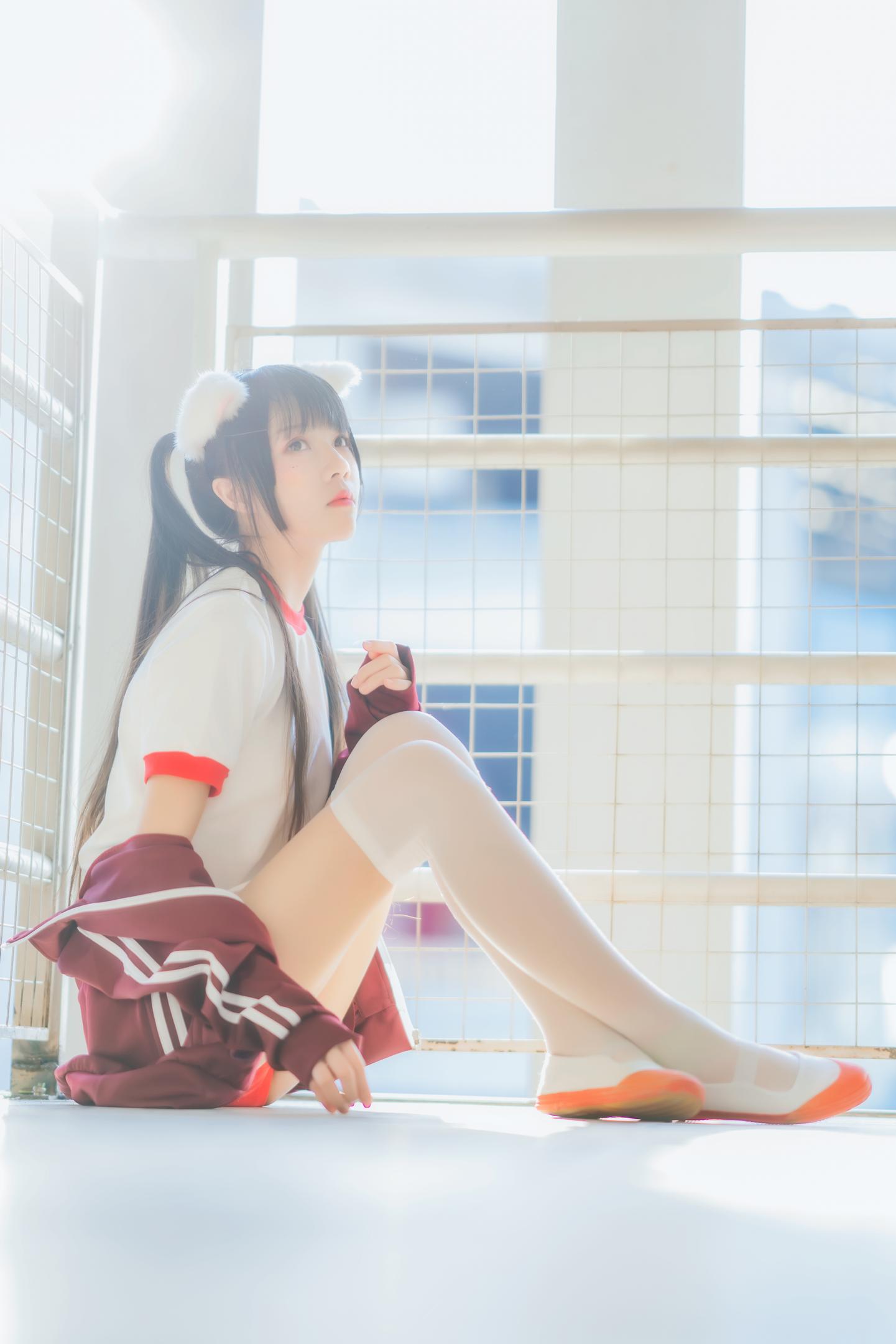 桜桃喵 NO.061 桜桃未熟2 红色体操服 26