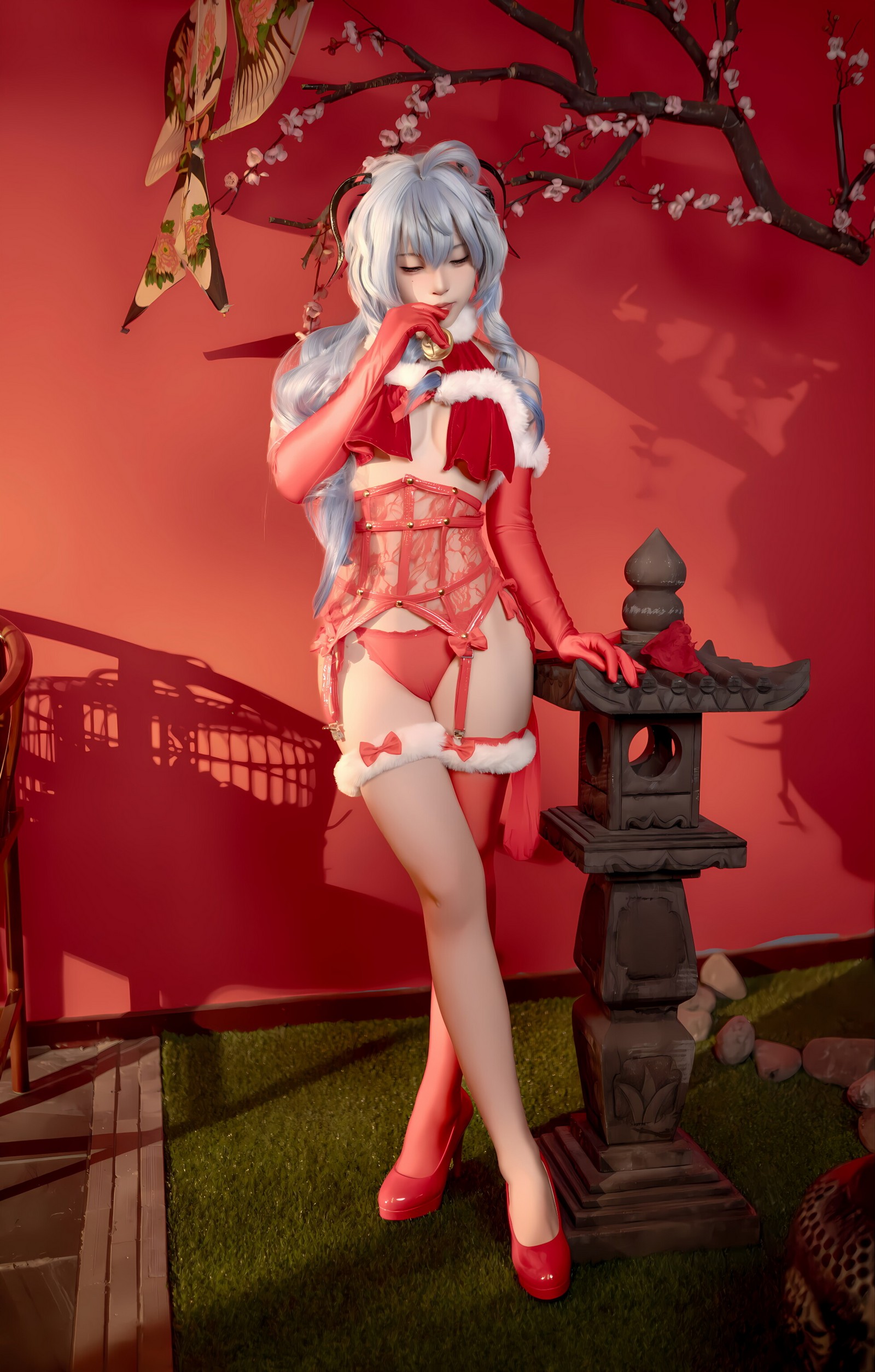 Bangni邦尼 – 甘雨新春 Cosplay 高清写真集（91P-8V-752.2MB）原神主题插图8