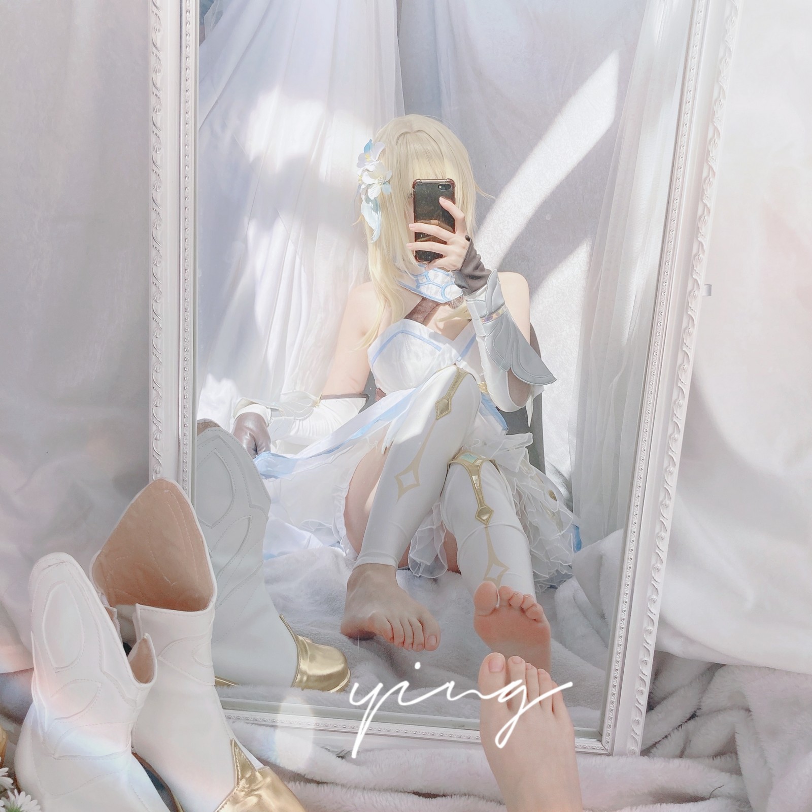 Seele麦麦荧纯白物语 Cosplay｜原神主题高清写真集（145P-445MB）插图4