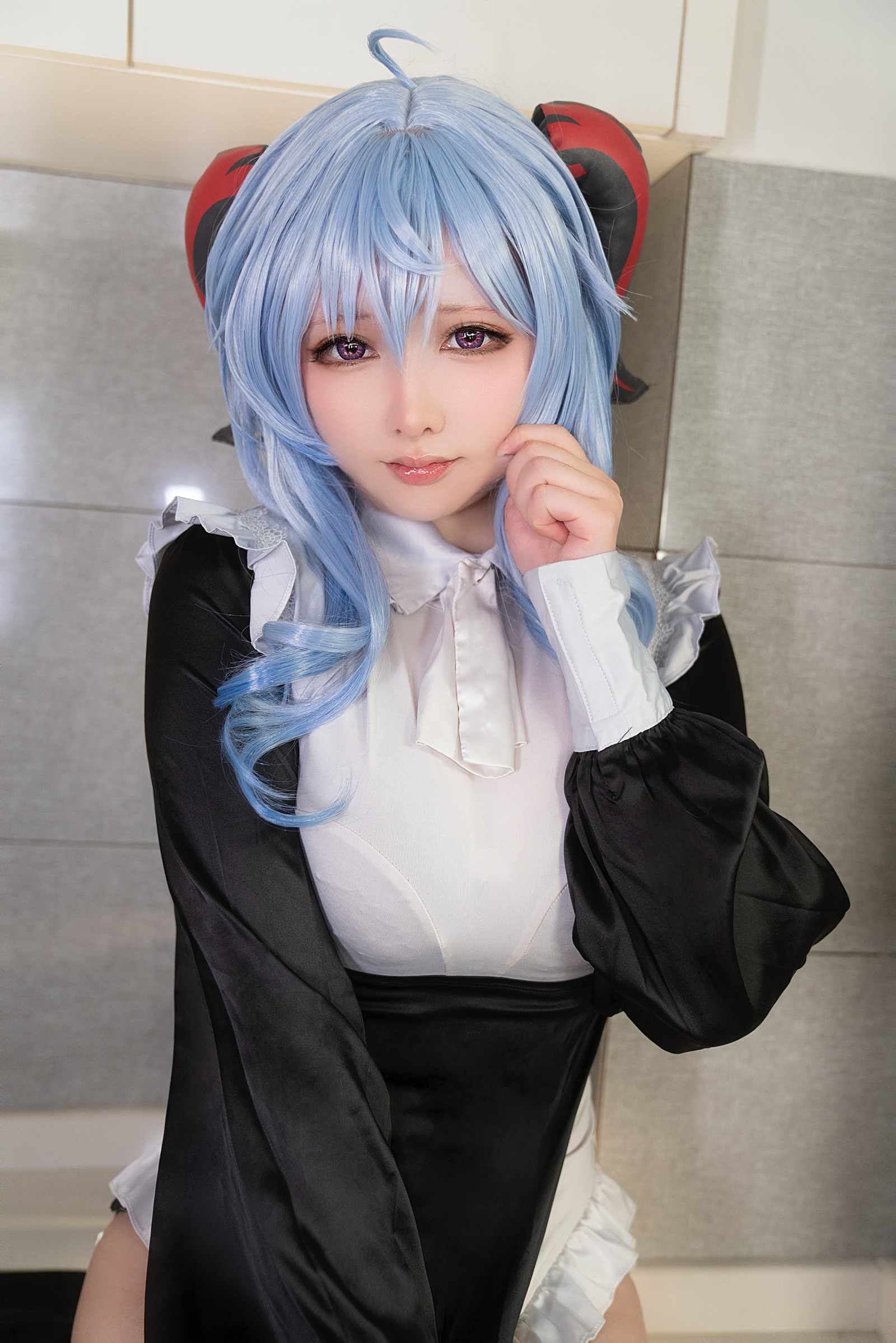 樱梨梨 甘雨 修女 Cosplay 写真集｜原神角色高清图集（26P｜100MB）插图