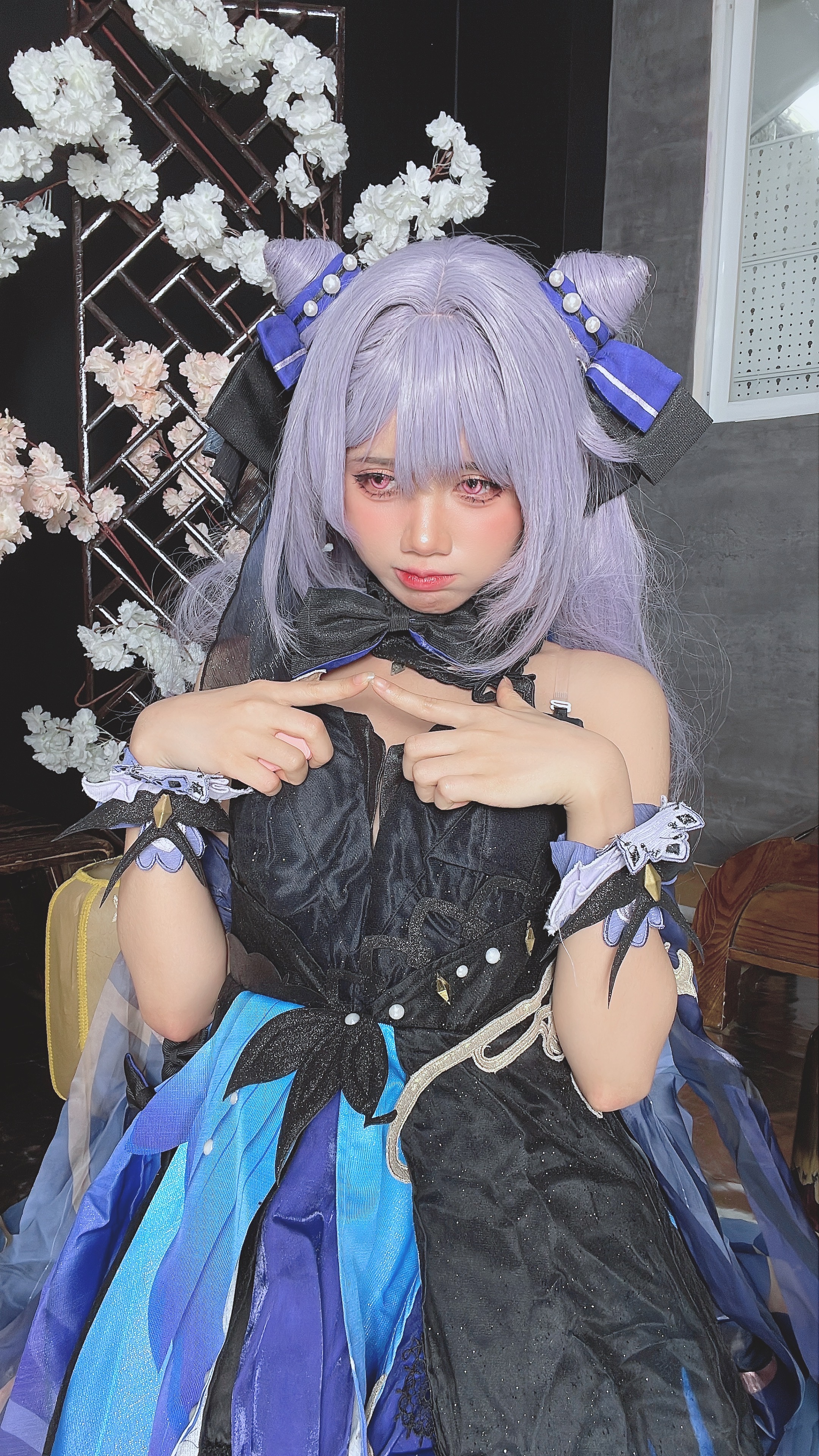 PoppaChan Keqing Cosplay (Genshin Impact) – 120 Photos 10 Videos 1.08GB
