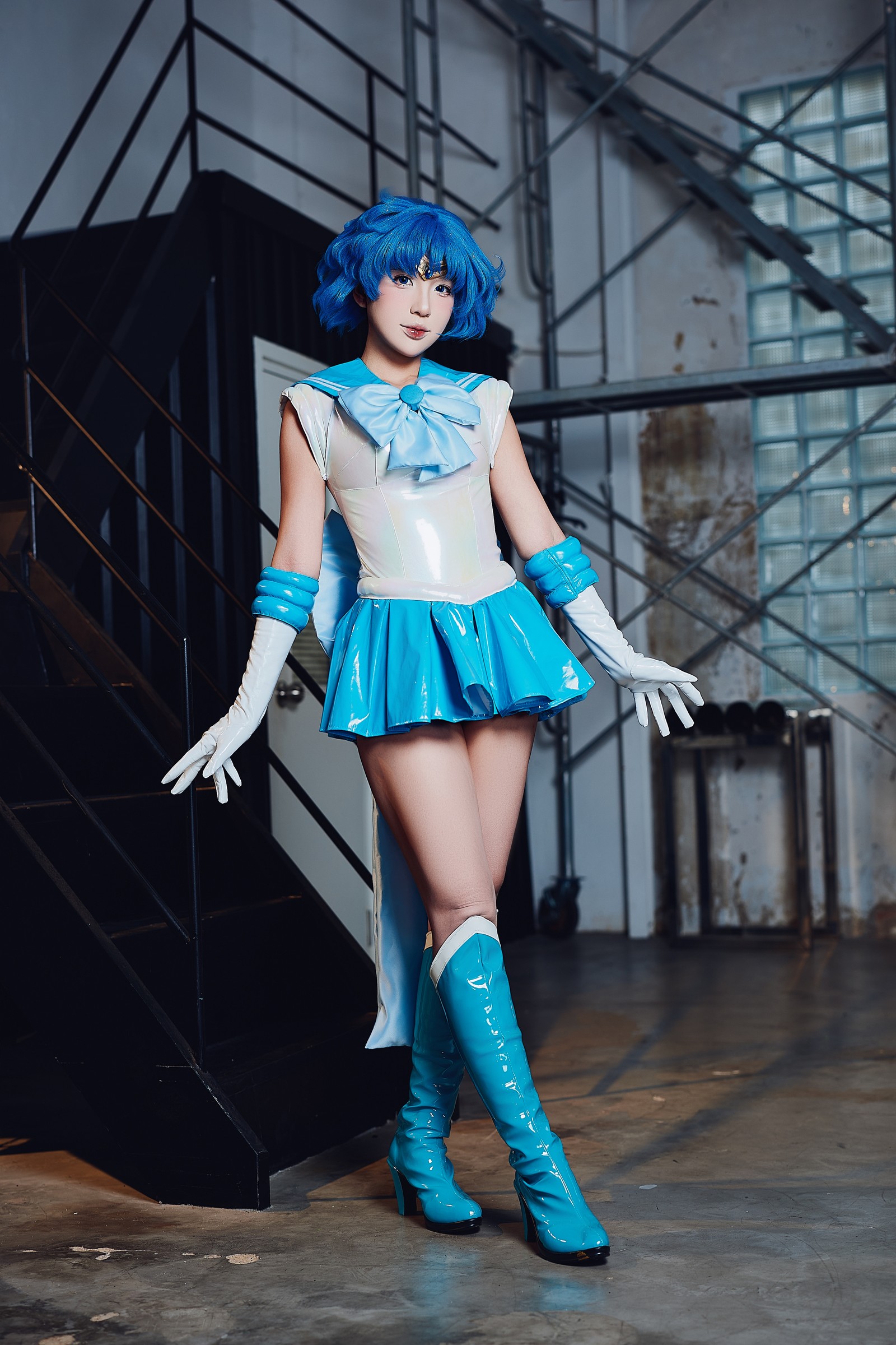 Puy Puy – Sailor Mercury 水手水星 Cosplay 写真（288P+10V-2.26GB）美少女战士插图1
