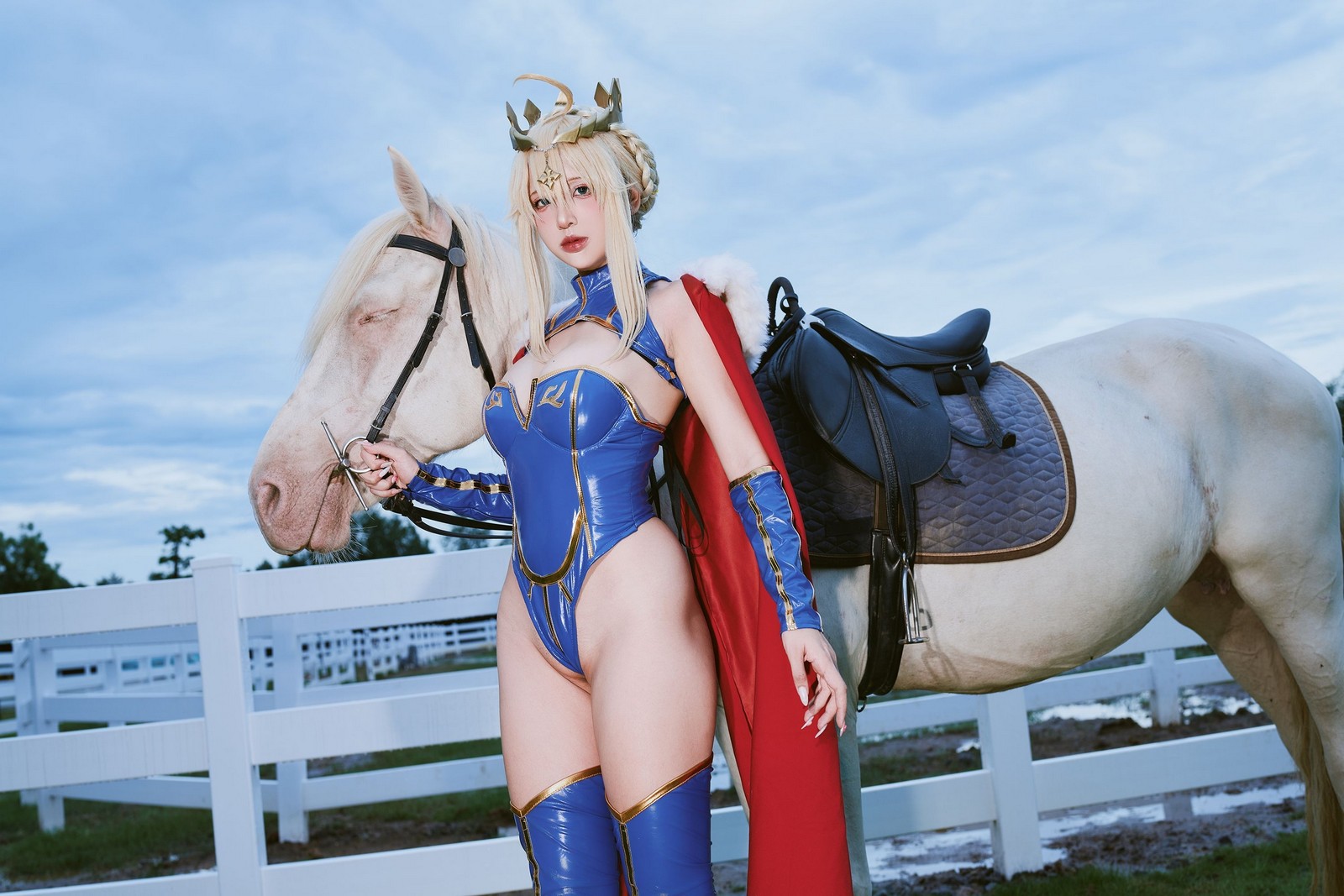 Puy Puy – Artoria Lancer Fate/Grand Order Cosplay 写真+视频（180P+22V-496MB）插图