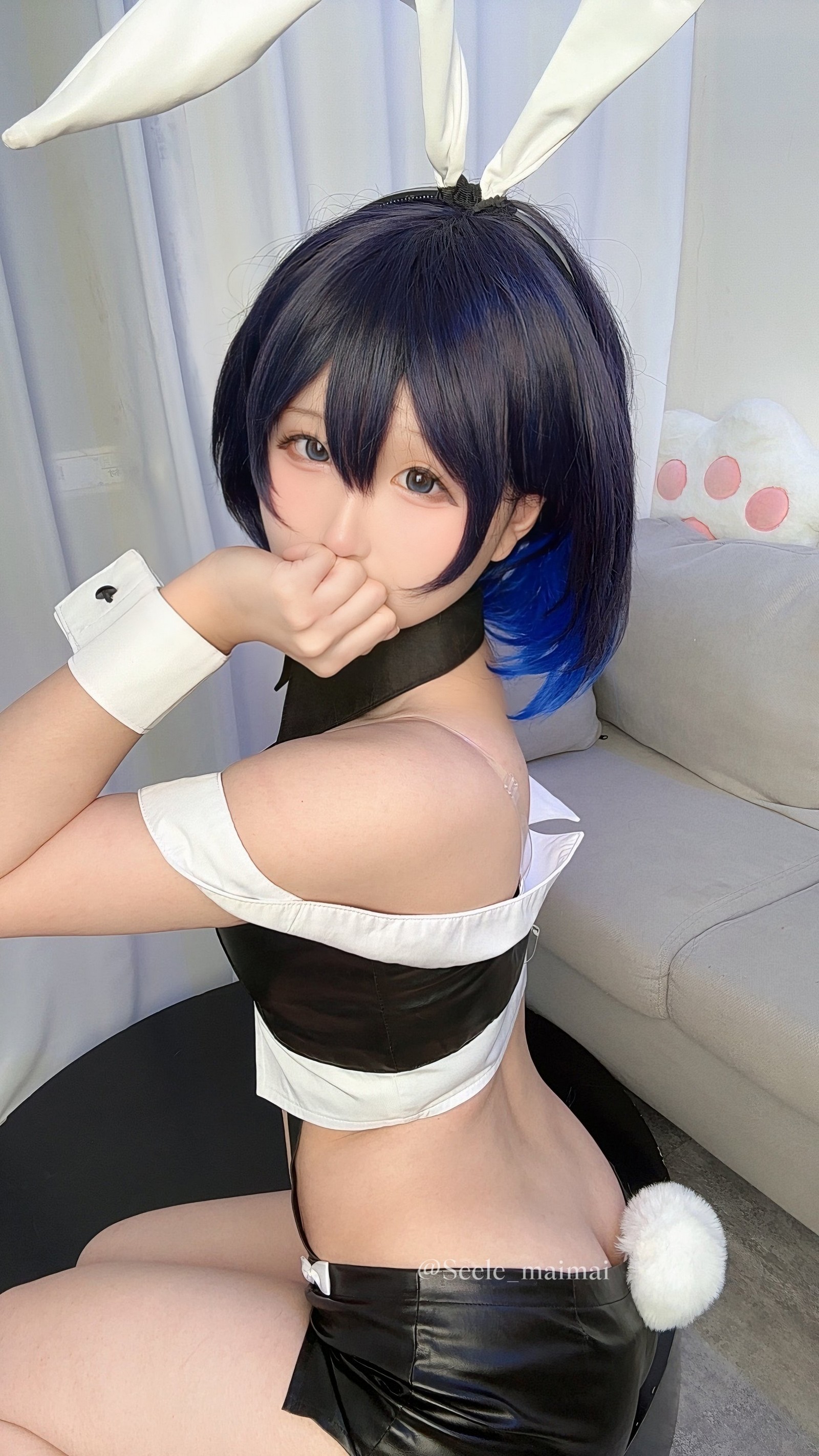 Seele麦麦兔女郎希儿 Cosplay 写真集｜崩坏3高质量高清图包（83P-147.3M）插图