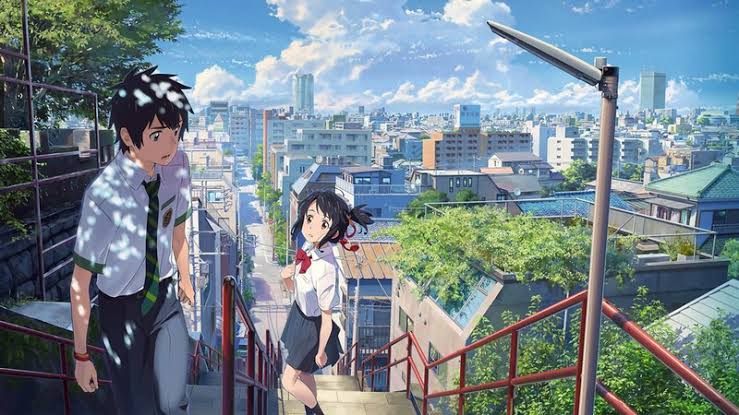 Your Name (2016) Hindi Dubbed Full Movie 720p 1080p (60fps) 4K UHD Download Your Name Hindi Dubbed Download Cover Image