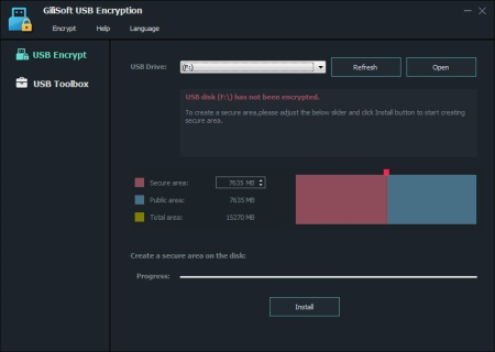 GiliSoft USB Stick Encryption 11.7 GiliSoft USB Stick Encryption 11.7
