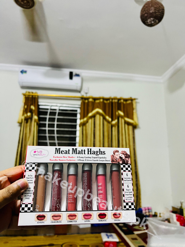 Meat matt Haghs Gloses Set of 6