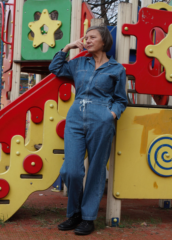 джинсовый комбинезон