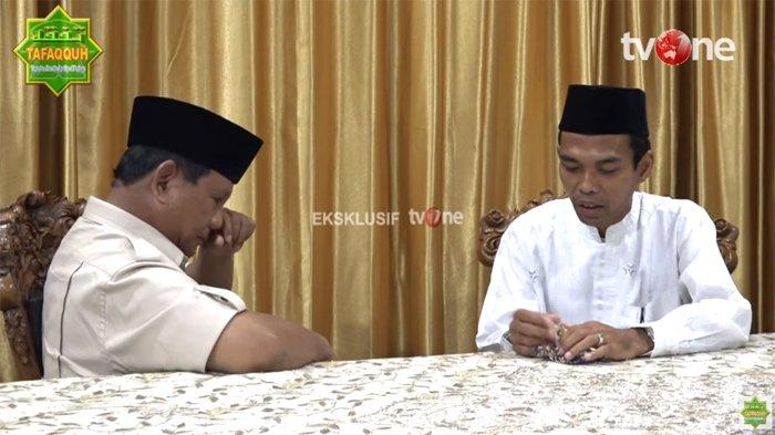 Momen Prabowo Menangis UAS: Plong, Bisa Tidur Lelap