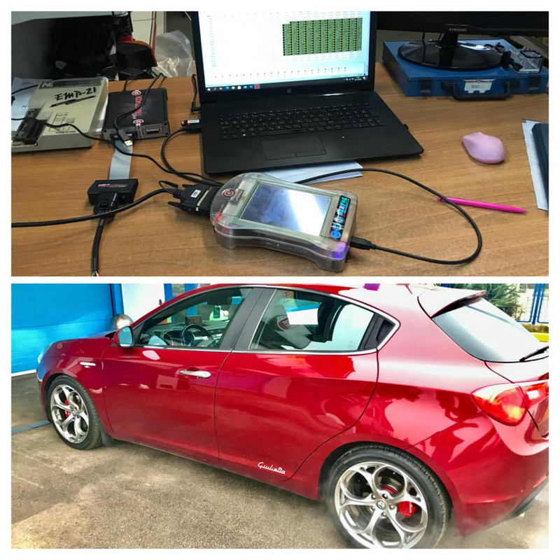 AR Giulieta 1.6 MJet Chip  20%, EGR off