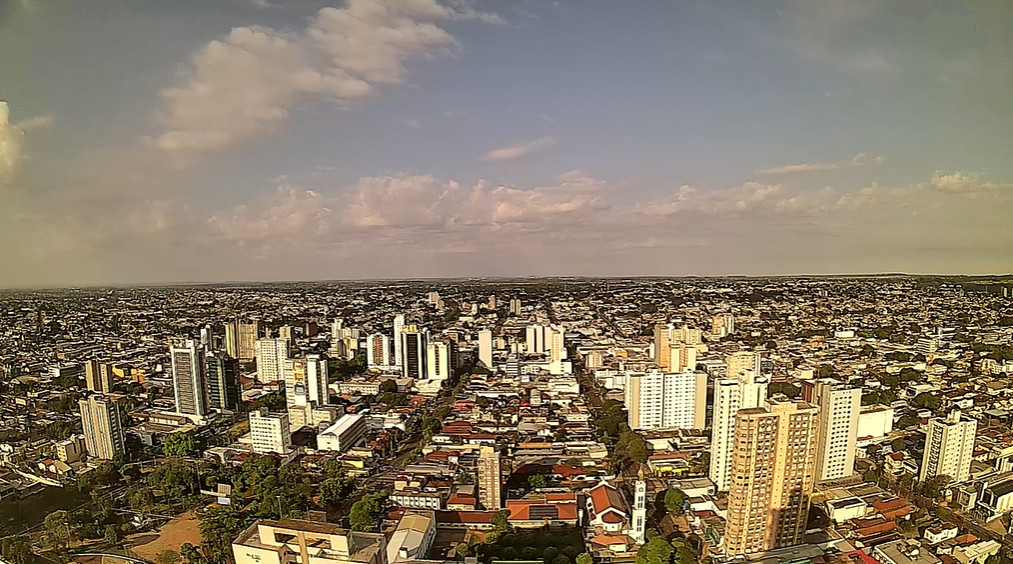 Campo Grande nesta manhã de sexta-feira
