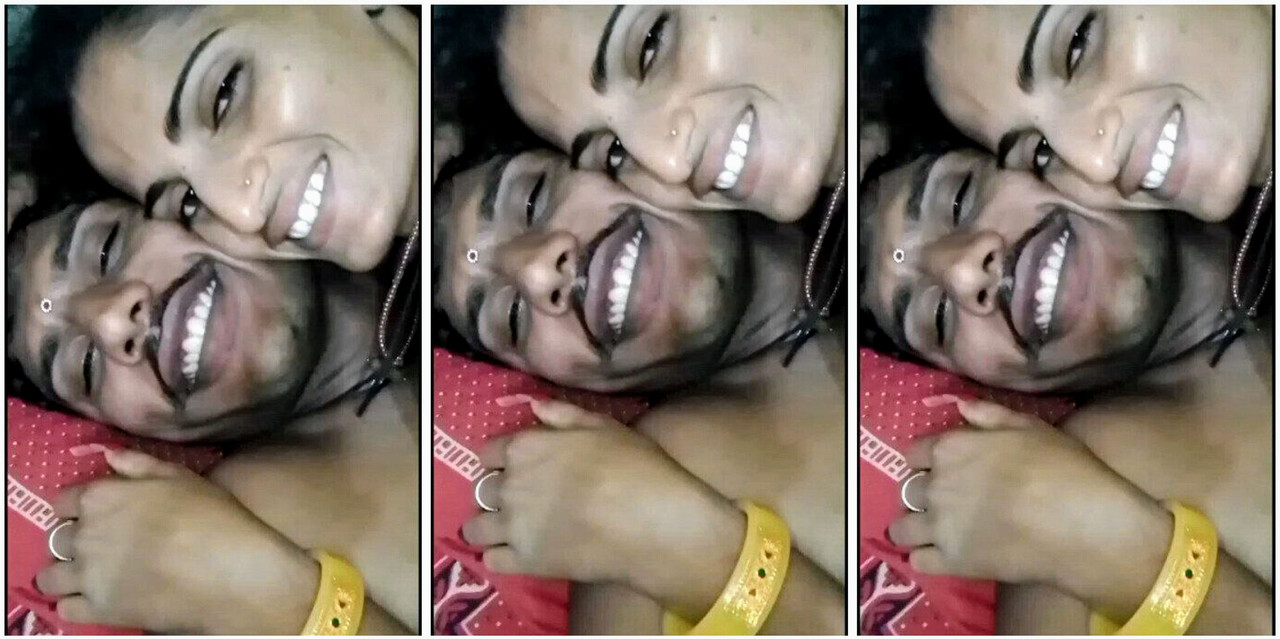 Newly married couple romantic sex video