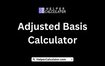 Adjusted Basis Calculator