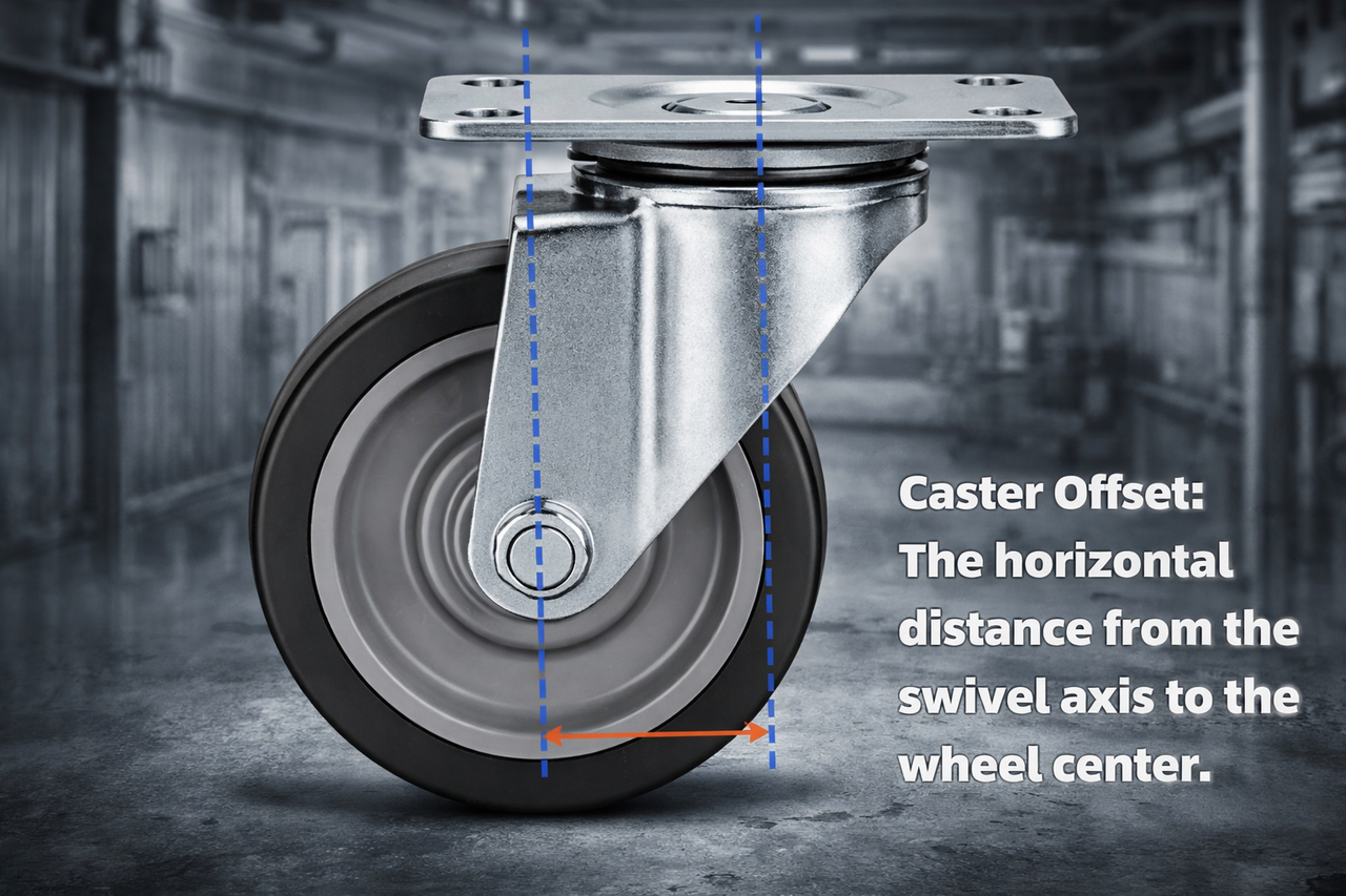 caster size selection guide visualization