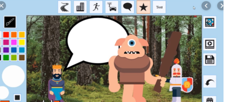 Teach to children to draw and animate with KIDS CARTOON MAKER