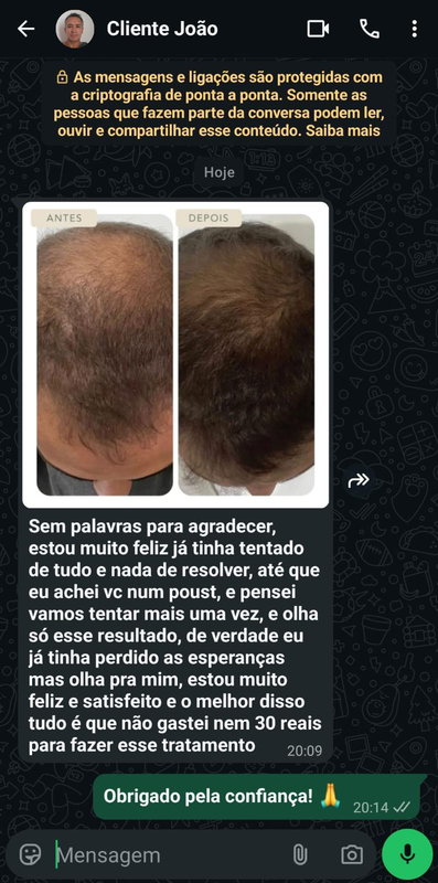 Conversa WhatsApp Cliente 2