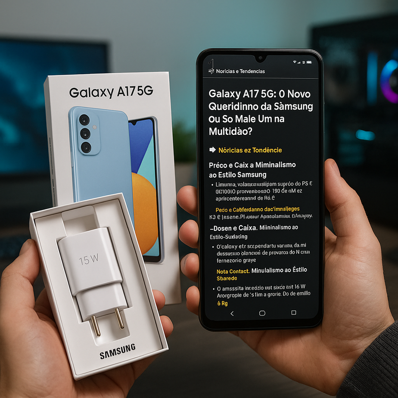 Galaxy A17 5G: O Novo Queridinho da Samsung ou Só Mais Um na Multidão?