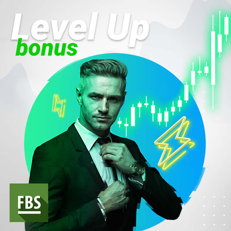 طوّر مستواك في الفوركس مع FBS ! Level-Up-Bonus