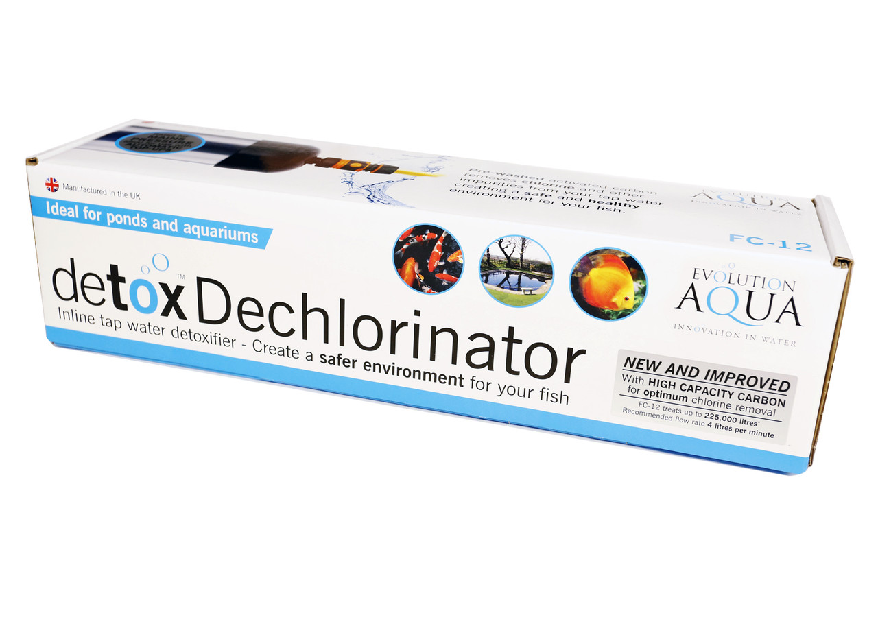 Evolution Aqua Detox dechlorinator range