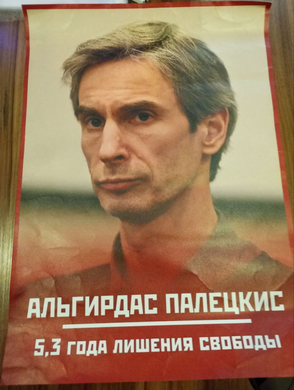 Laisvę Algirdui Paleckiui! Su gimtadieniu, drauge!