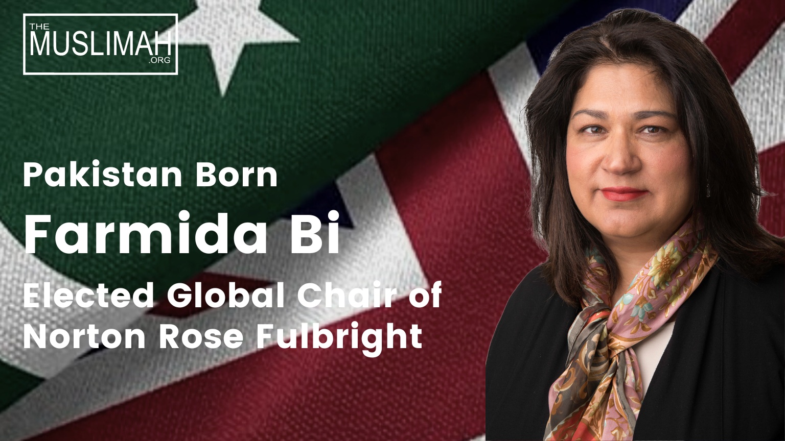 Pakistan-born Farmida Bi Elected Global Chair of Norton Rose Fulbright